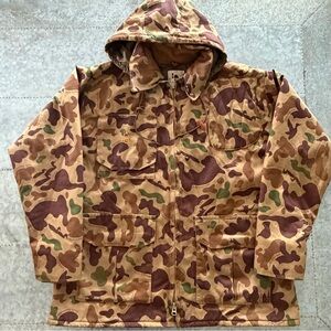 Vintage Ducks Unlimited Hunting Field Coat, by Bob Allen, Gore Tex